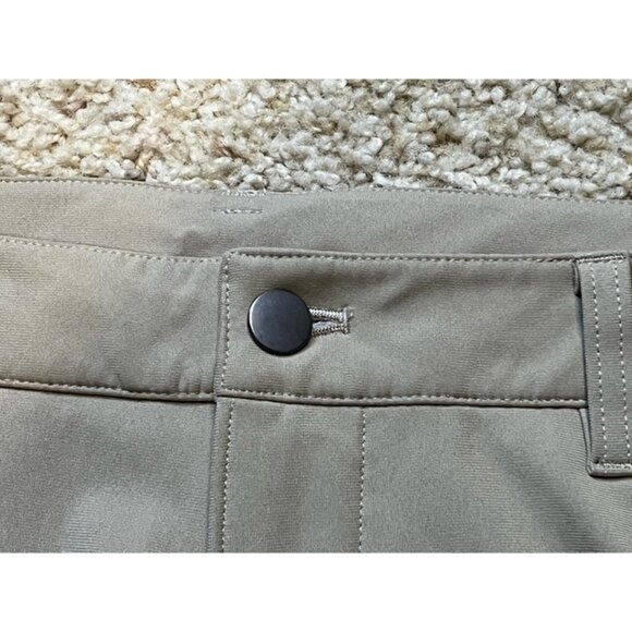 Lululemon Men's ABC Classic Khaki Pant Size 38 x 26.5 EUC See Measurement - Picture 2 of 8